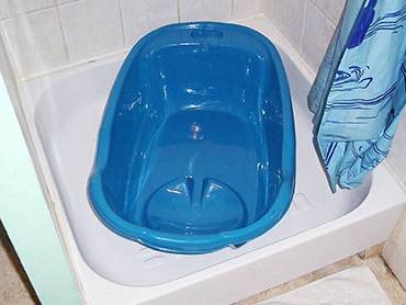 La baignoire de mon fils